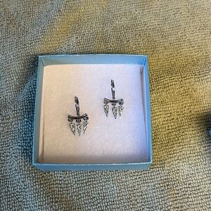 Touchstone Crystal Make a Point Earrings